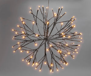 Silver Starburst LED Lights