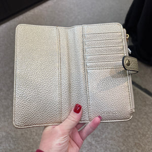 Macy Wallet- Light Gold