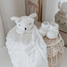 Load image into Gallery viewer, Christening Hand Crocheted Baby Booties