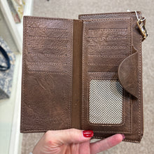 Load image into Gallery viewer, Kyla RFID Wallet- Coffee