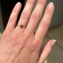 Load image into Gallery viewer, Garnet Swirl Ring