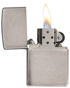 Armor Brushed Chrome Pocket Lighter