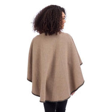 Load image into Gallery viewer, Hayword Blanket Poncho- Tan