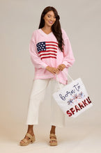 Load image into Gallery viewer, Americana Born To Sparkle Tote