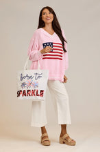 Load image into Gallery viewer, Americana Born To Sparkle Tote