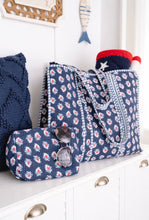 Load image into Gallery viewer, Americana Block Print Tote
