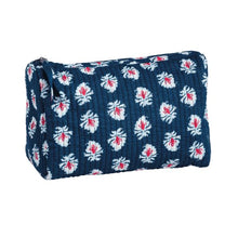 Load image into Gallery viewer, Navy Americana Block Print Quilted Case
