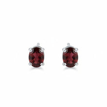 Load image into Gallery viewer, Ruby Stud Earrings