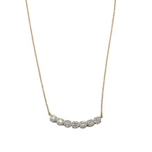 Load image into Gallery viewer, 1/3 ctw Diamond Baguette Necklace