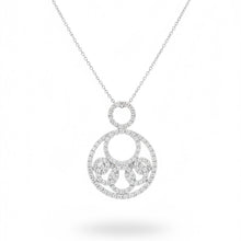 Load image into Gallery viewer, Diamond Multi Circle Pendant