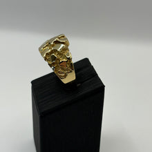 Load image into Gallery viewer, Men’s Gold Nugget Style Ring