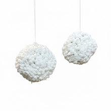 Load image into Gallery viewer, Snowball Ornaments - 2 asst