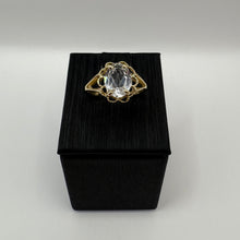Load image into Gallery viewer, Vintage-Inspired White Topaz Ring