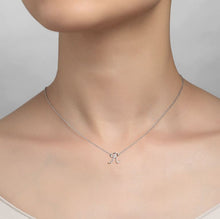 Load image into Gallery viewer, Letter R Pendant Necklace