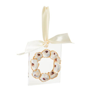 Oyster Wreath Acrylic Ornament