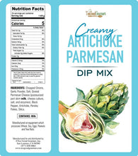 Load image into Gallery viewer, Artichoke Parmesan Dip Mix