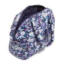 Load image into Gallery viewer, Featherweight Tote Bag in Artist&#39;s Garden Purple