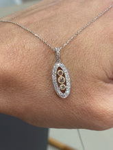 Load image into Gallery viewer, Oval Pendant Necklace