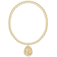 Load image into Gallery viewer, Classic Gold 3mm Bracelet - Inspire America Gold Disc