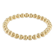 Load image into Gallery viewer, Dignity Gold 6mm Bead Bracelet