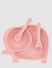Load image into Gallery viewer, Silicone Feeding Set - Elephant