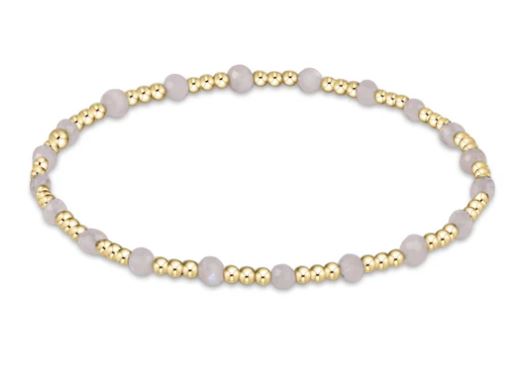 Gemstone Gold Sincerity Pattern 3mm - Moonstone