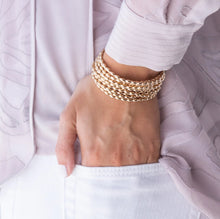 Load image into Gallery viewer, Harmony Small Gold Bead Bracelet