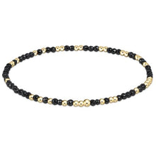 Load image into Gallery viewer, Hope Unwritten Faceted Hematite Bead Bracelet