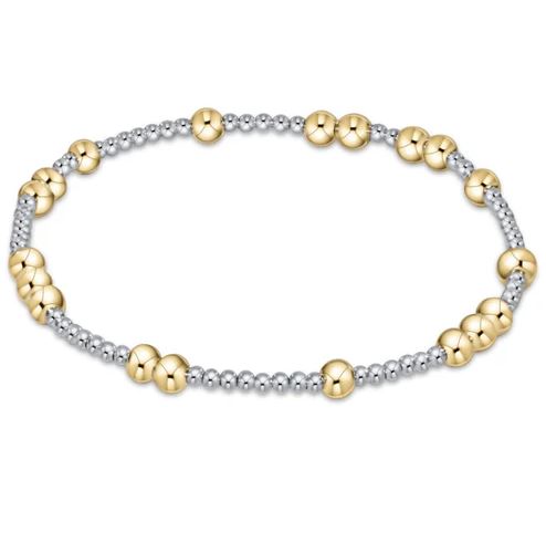 Hope Unwritten 4mm Bracelet - Mixed Metal