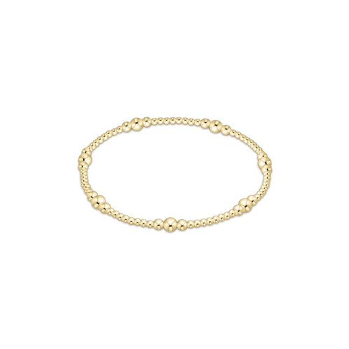 Classic Gold Purpose 4mm Bead Bracelet
