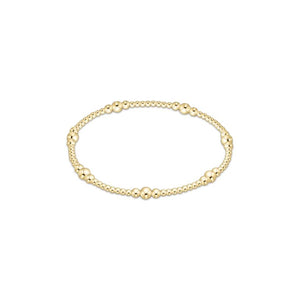Classic Gold Purpose 4mm Bead Bracelet