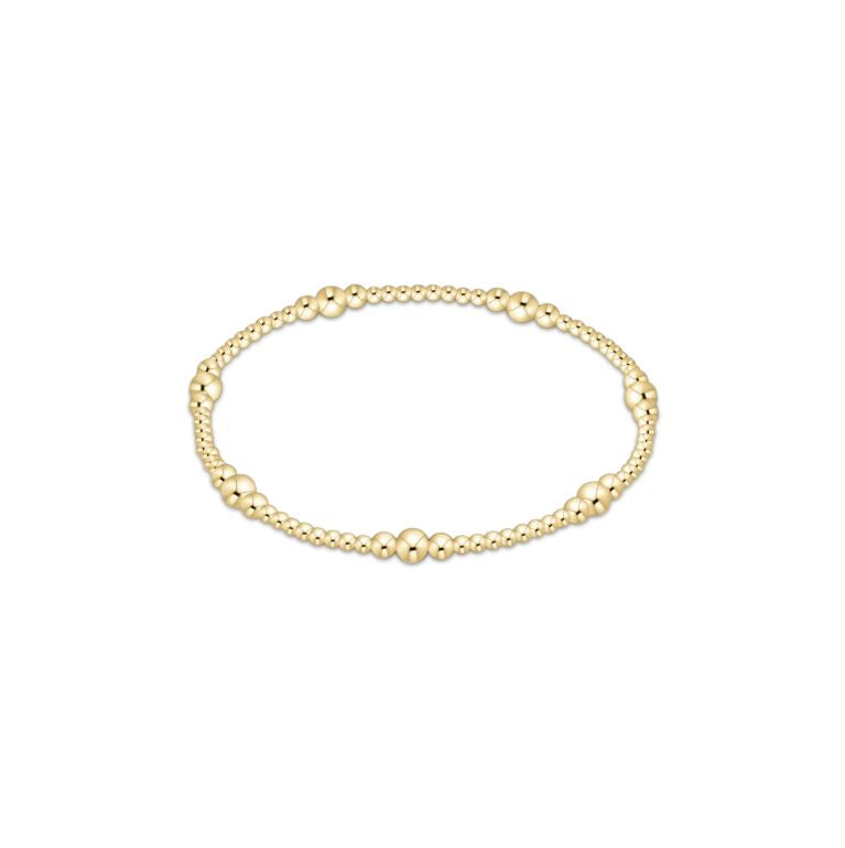 Classic Gold Purpose 4mm Bead Bracelet