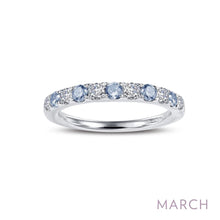 Load image into Gallery viewer, March Birthstone Ring