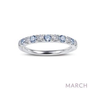 March Birthstone Ring