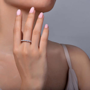 March Birthstone Ring