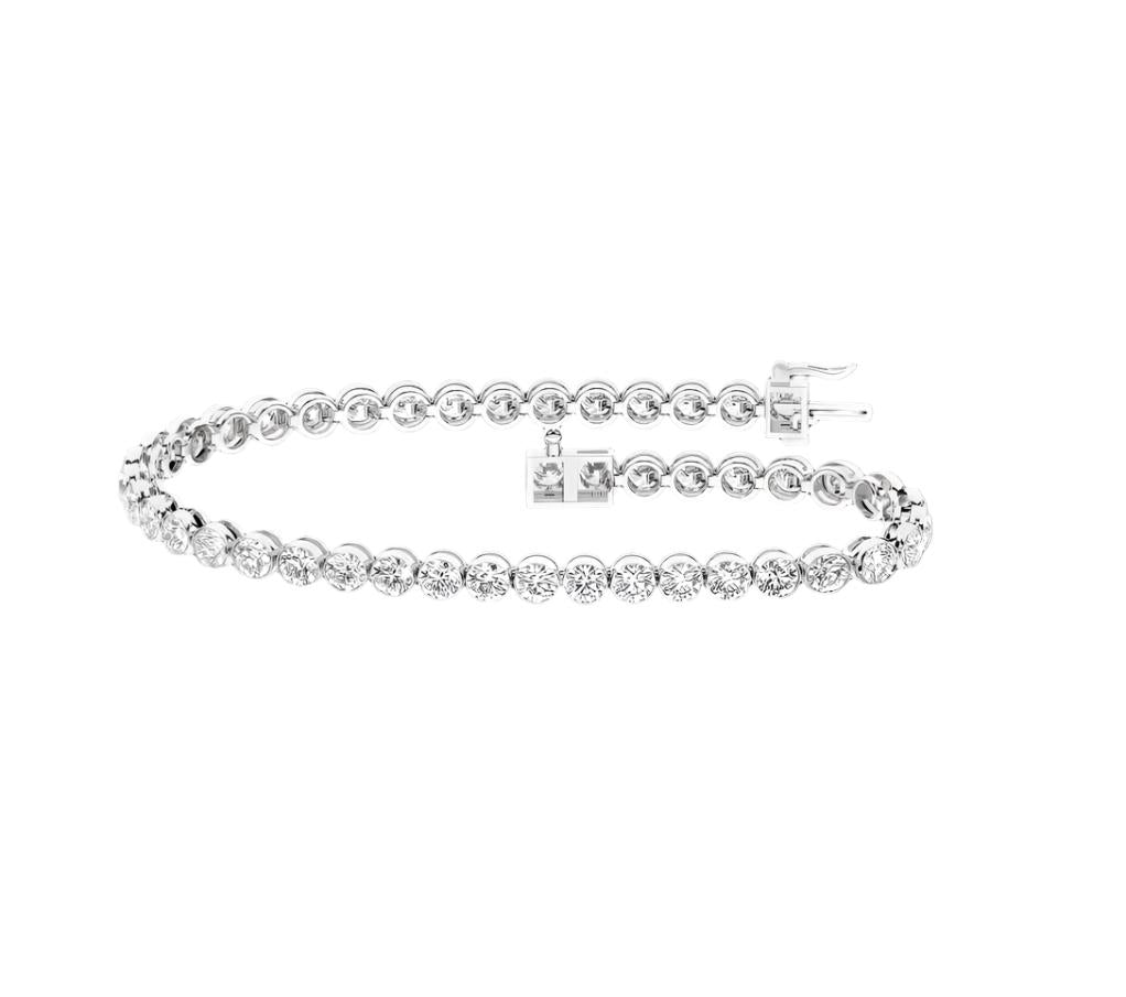 7 ctw Seamless Tennis Bracelet