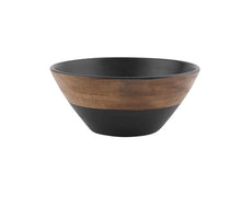 Load image into Gallery viewer, Black Two-Tone Bowls, 2 Asst