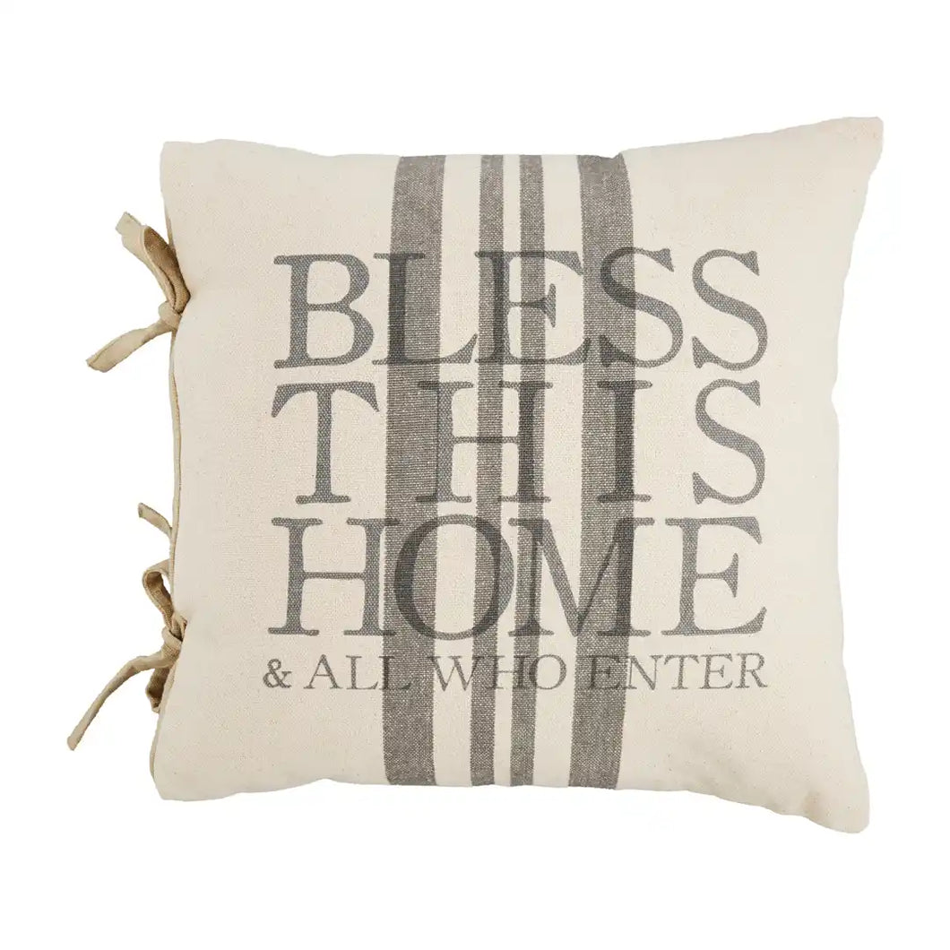 Bless this Home Throw Pillow
