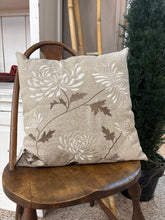Load image into Gallery viewer, Embroidered Flower Pillow