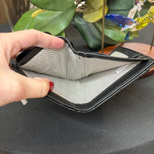 Load image into Gallery viewer, Melody Vegan Quilted Wallet- Black