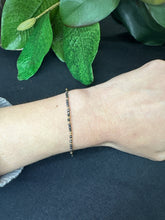Load image into Gallery viewer, Hope Unwritten Faceted Hematite Bead Bracelet