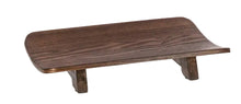 Load image into Gallery viewer, Curved Wood Stained Tray