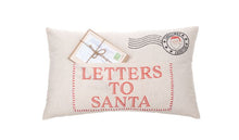 Load image into Gallery viewer, Letters to Santa Lumbar Pillow