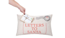 Load image into Gallery viewer, Letters to Santa Lumbar Pillow
