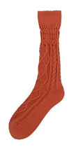 Load image into Gallery viewer, Cable Knit Tall Socks, 4 asst