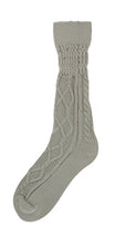 Load image into Gallery viewer, Cable Knit Tall Socks, 4 asst