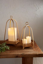 Load image into Gallery viewer, Cane Tray Lantern