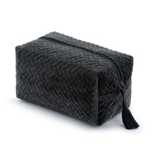 Load image into Gallery viewer, Velvet Toiletries Bag, 3 Asst