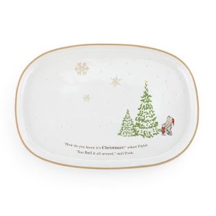 Christmas All Around Ceramic Oval Platter