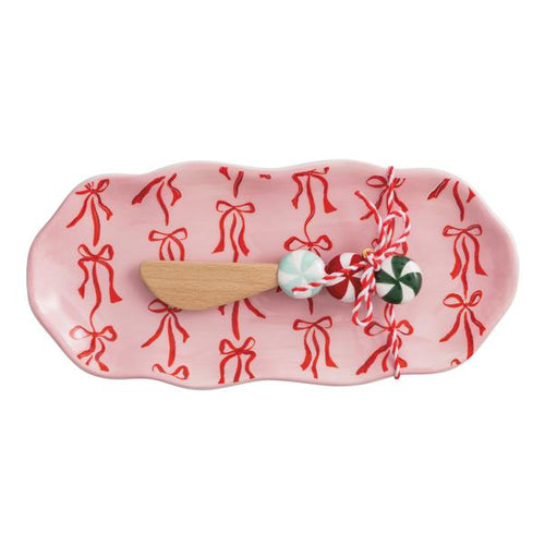 Christmas Bow Everything Dish